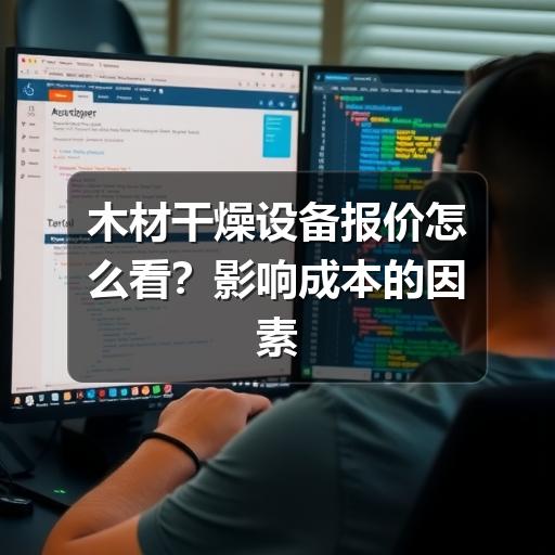 木材干燥设备报价怎么看？影响成本的因素与询价要点
