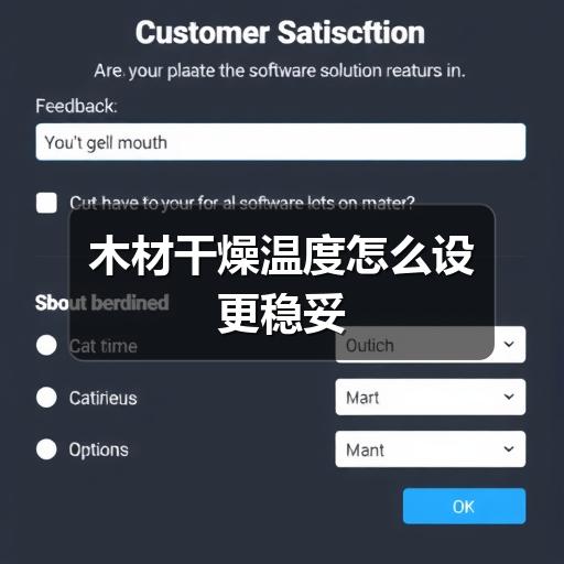 木材干燥温度怎么设更稳妥