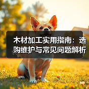木材加工实用指南：选购维护与常见问题解析（图1）