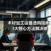 木材加工设备选购指南：3大核心方法解决维护与选型难题（图4）